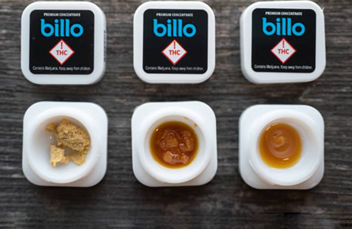 uplcose image of concentrates made by Billo of steamboat springs colorado