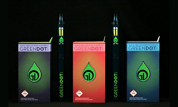 Green Dot Labs carts and vapes