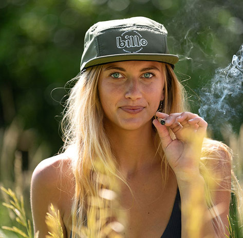 image of steamboat springs girl smoking weed in colorado