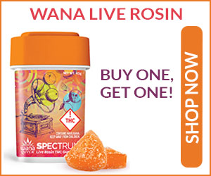 Wana Live Rosin Gummies